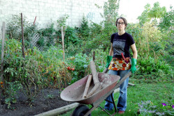 Gayla Trail at Community Garden